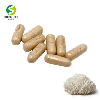 Private Label OEM Lions Mane 30 pousan Polysaccharides Lions Mane Capsules
